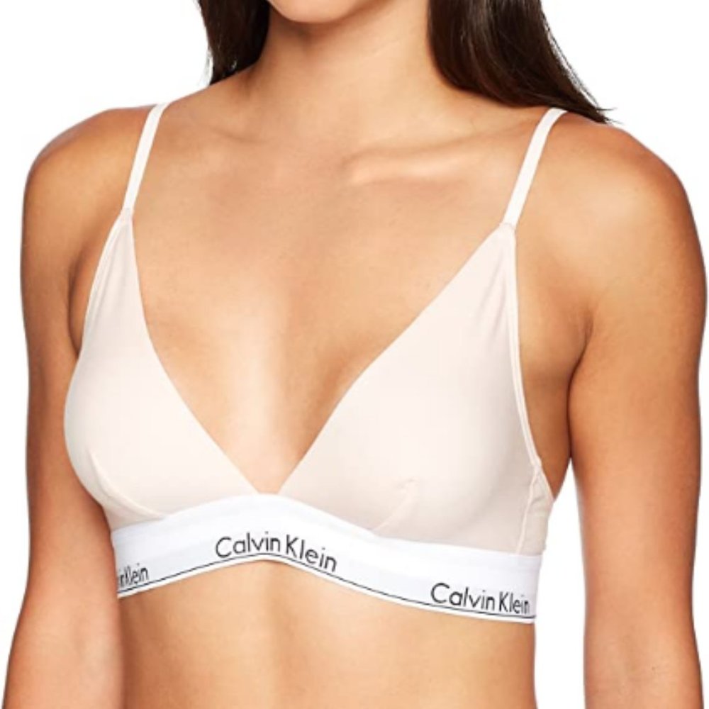 Calvin Klein Women's Modern Cotton Triangle Bralet